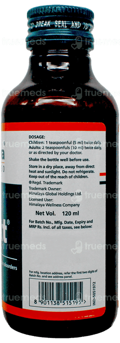 Himalaya Talekt Syrup 120Ml Himalaya Talekt Syrup 120Ml